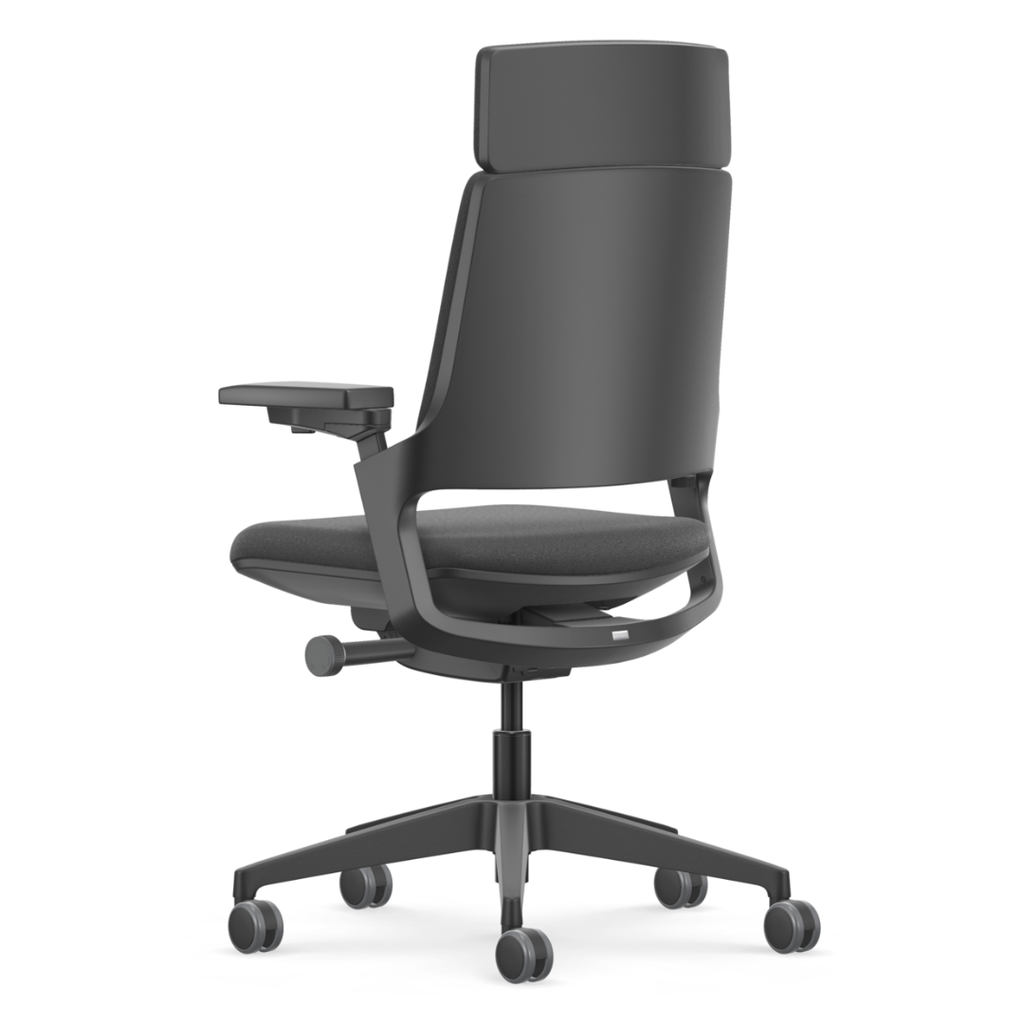 Se7en Premium Vivienne LX010 - zwarte uitvoering achter aanzicht