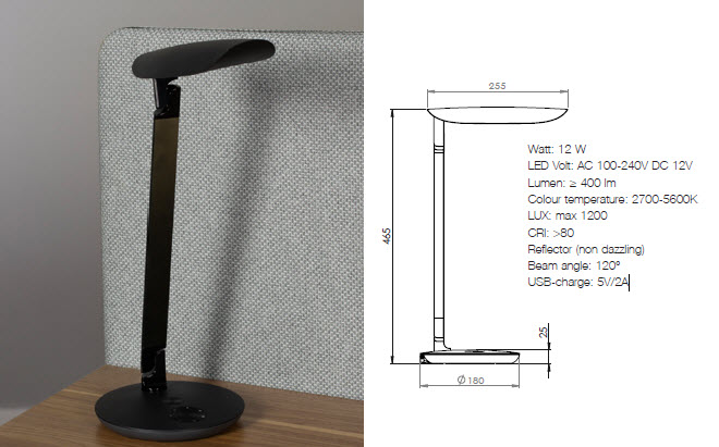 Götessons Funkia LED lamp