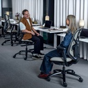 RH Mereo Mesh Grey office