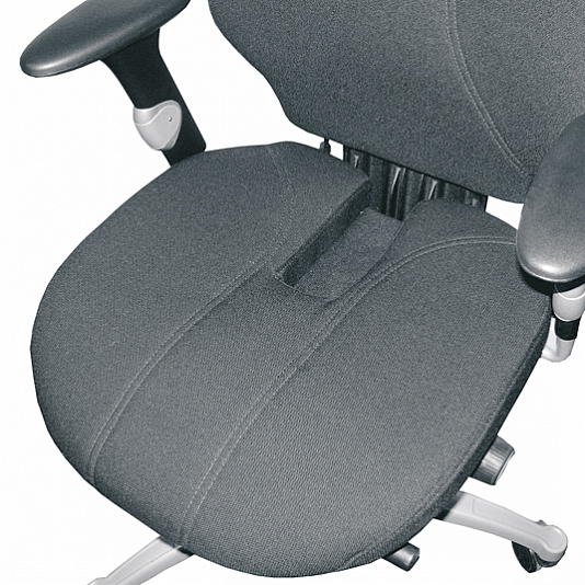 RH Logic option: Seat with coccyx cut-out